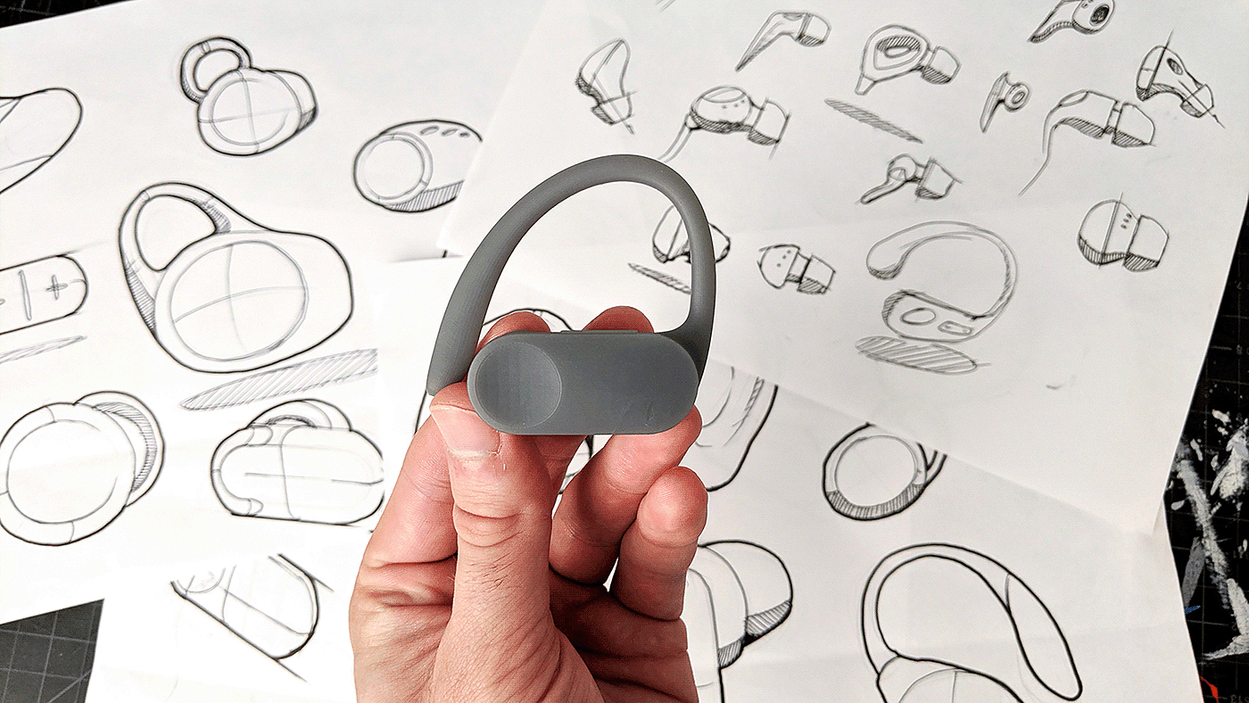 Jeremy Higgins，Moon Earbuds，Practical design，Design aesthetics，Sports earplugs，In ear，