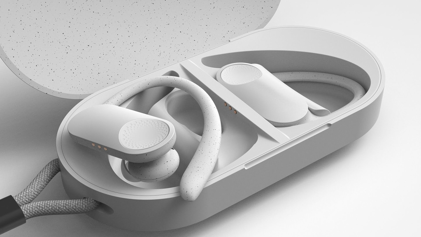 Jeremy Higgins，Moon Earbuds，Practical design，Design aesthetics，Sports earplugs，In ear，