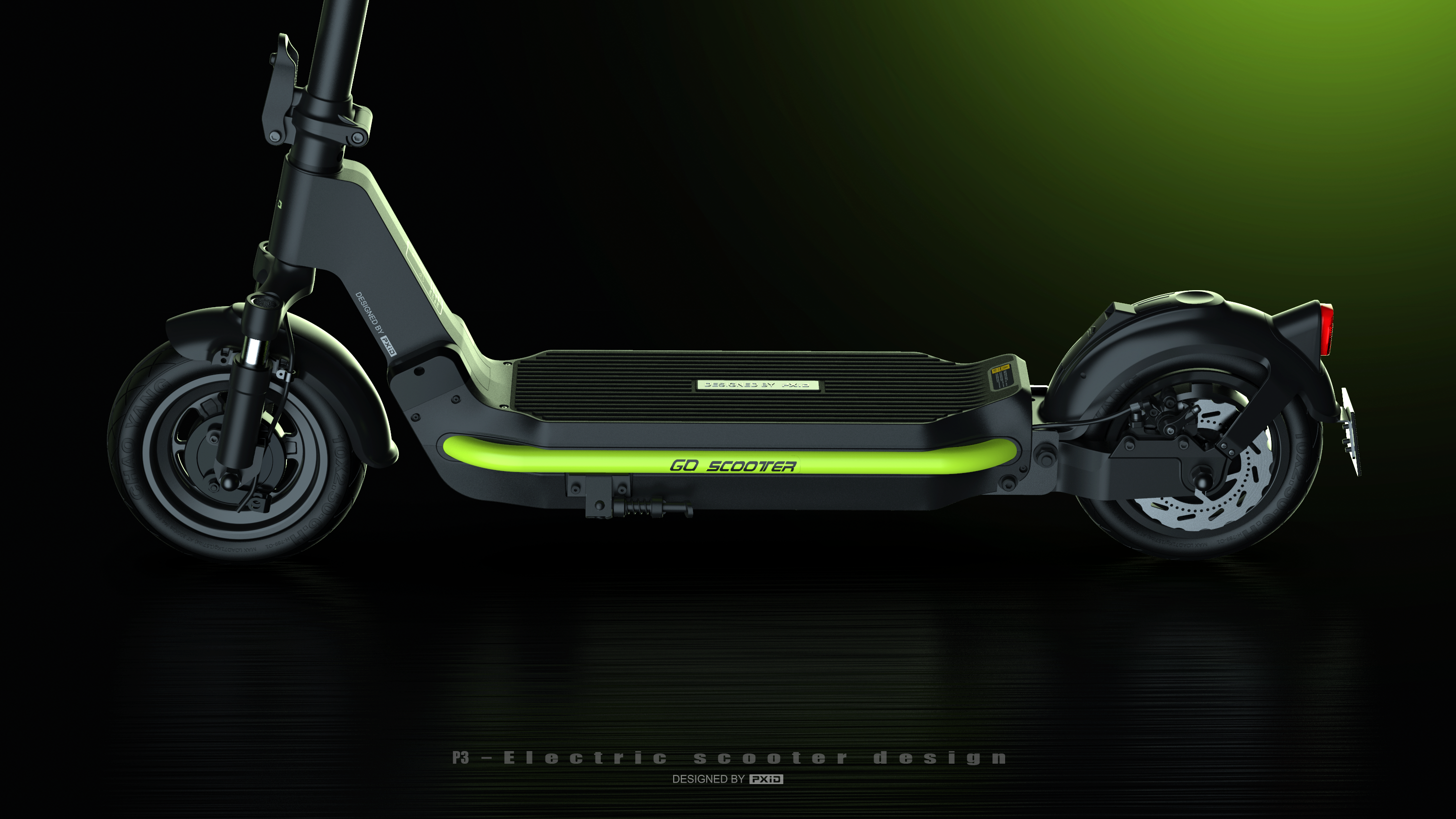 Electric scooter，Scooter，vehicle，industrial design，product design，Scooter design，