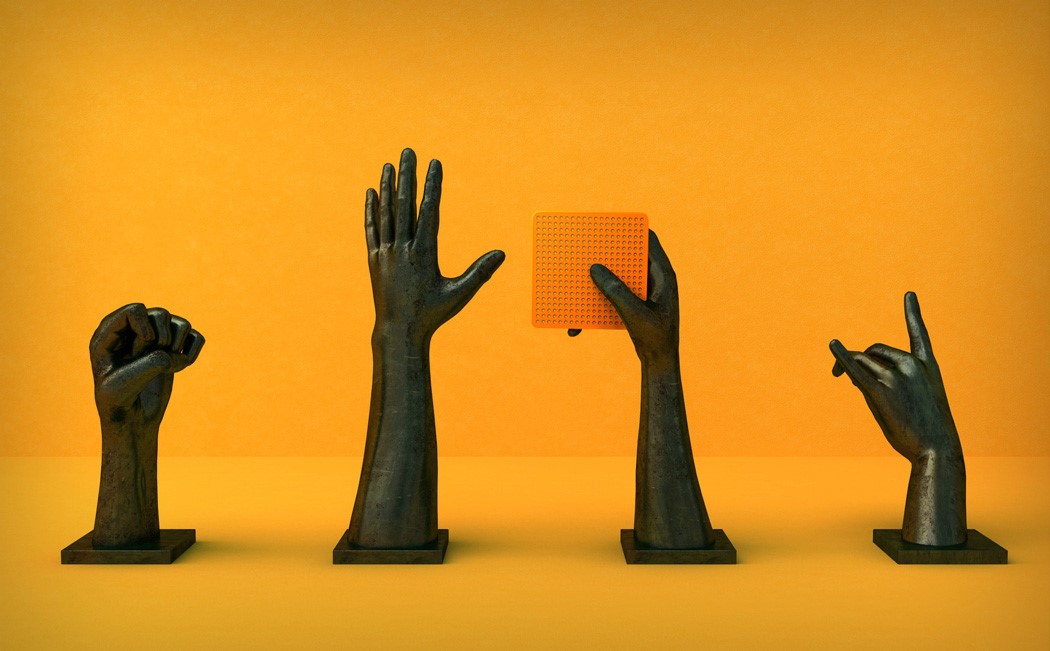 intelligence，loudspeaker box，sound，speaker，orange，