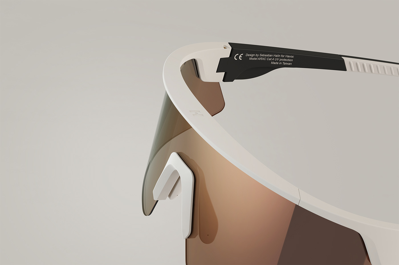 Sebastian Halin，Havoc arxc glasses，product design，Streamlined design，customized，Fashion neutral，