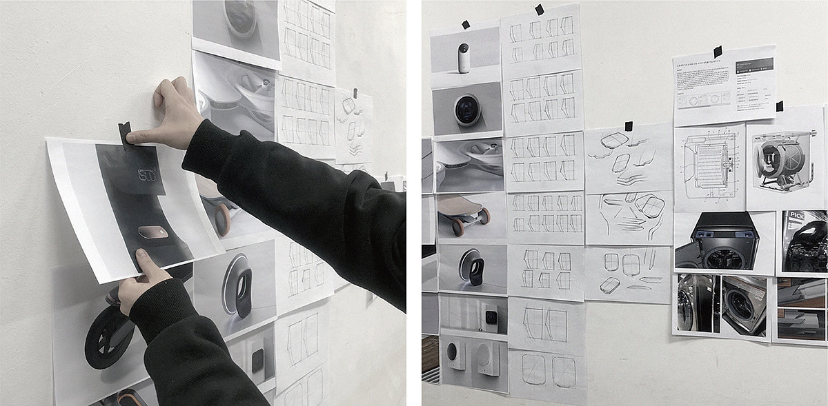 Jiheon Song，SLIP WASH，Washing machine product design，Opening and closing mode，Sliding washing machine，Ergonomics，Visual design，Wheelchair users，