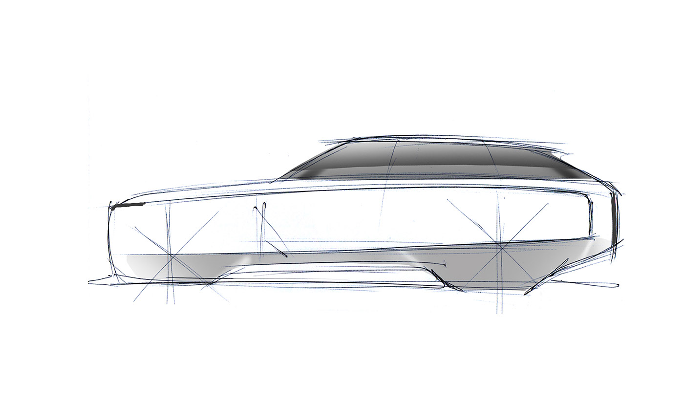 Land Rover，automobile，sketch，ps，