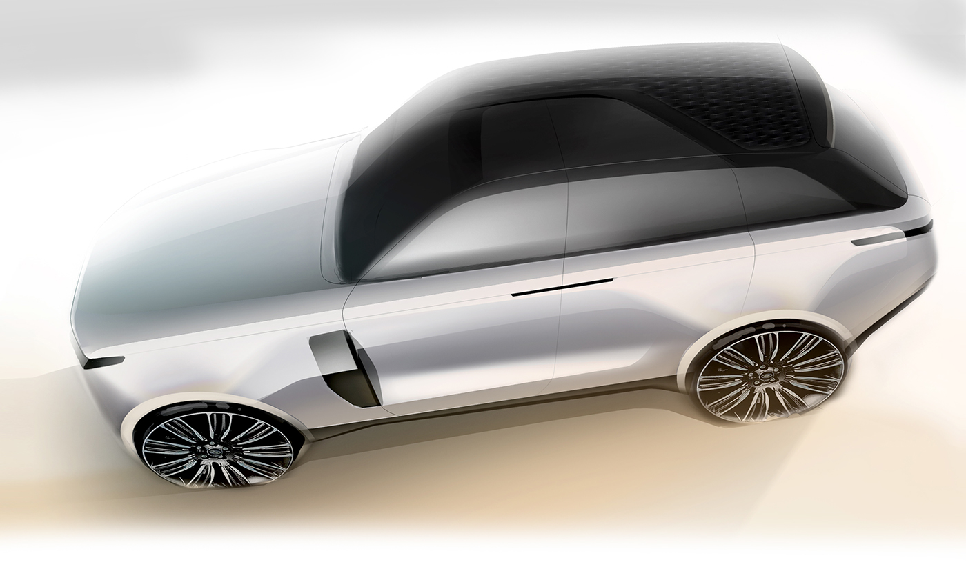 Land Rover，automobile，sketch，ps，