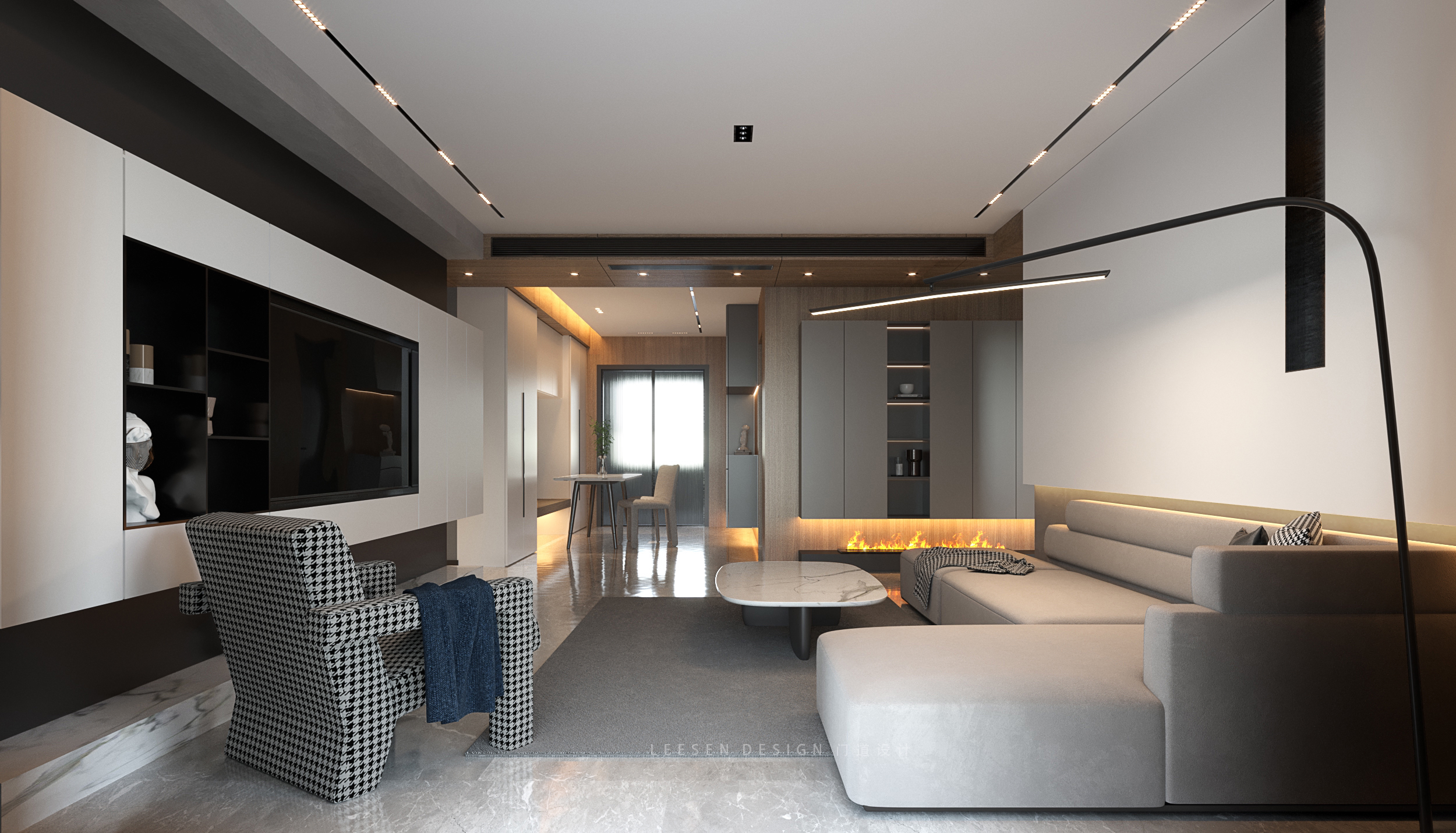 Interior design，Modern simplicity，texture，Home Furnishing，furniture，Original case，