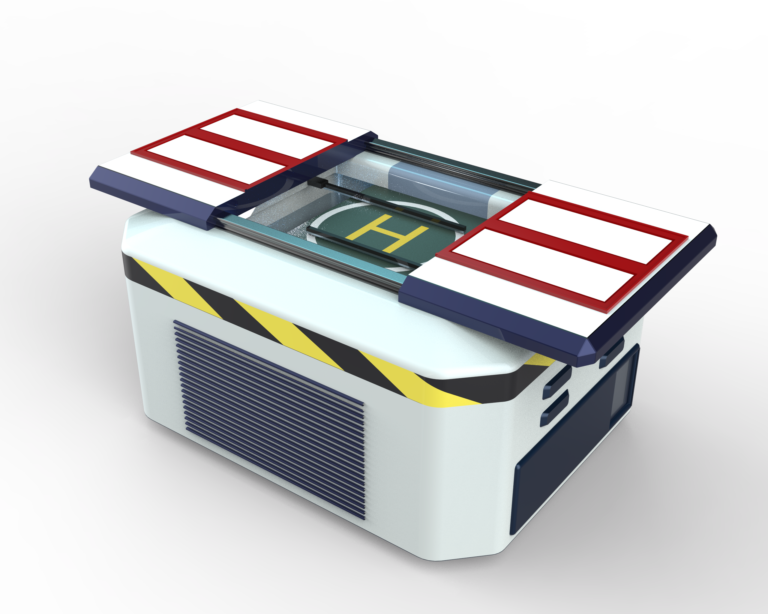 UAV，hangar，parking apron，Equipment manufacturing，