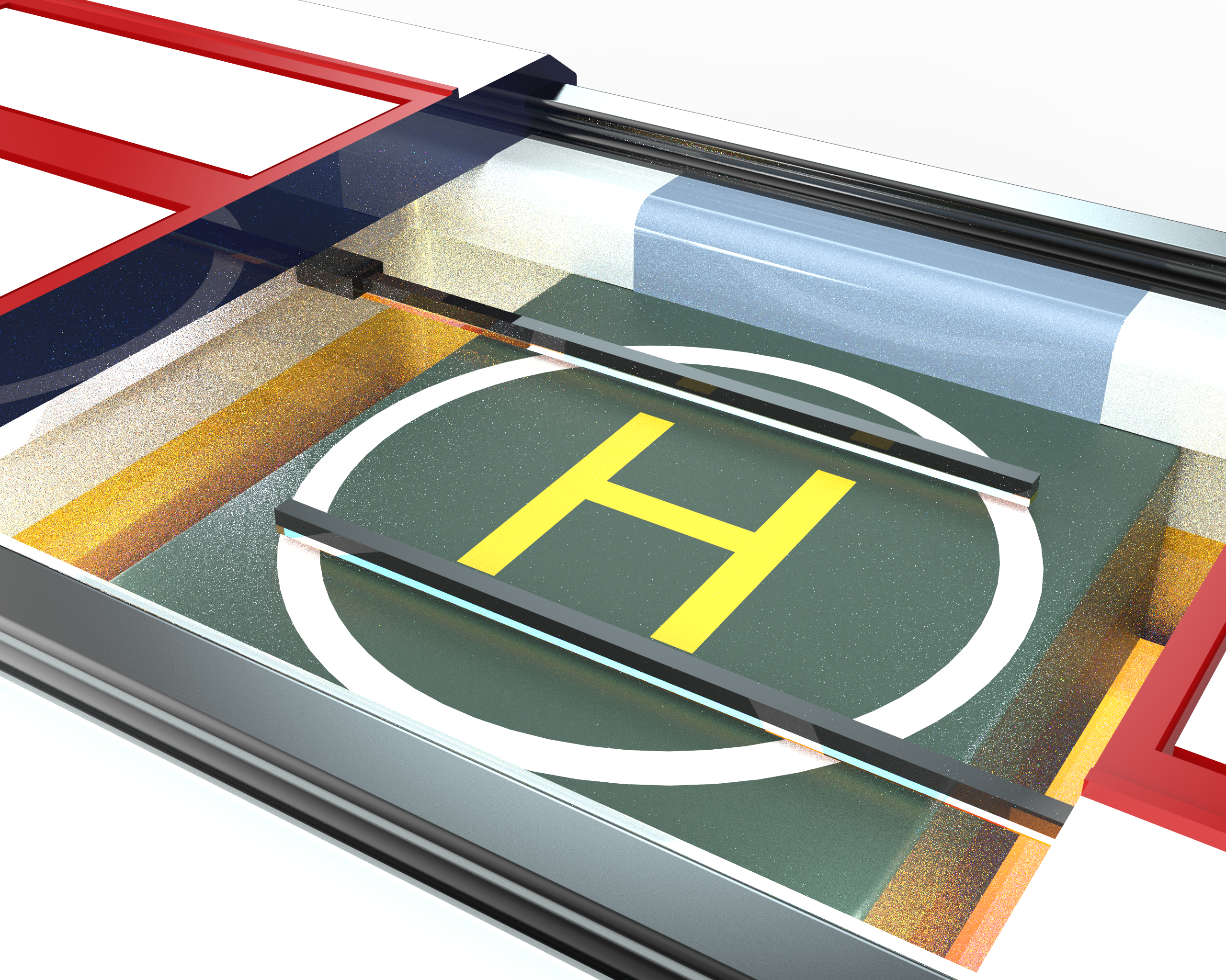 UAV，hangar，parking apron，Equipment manufacturing，