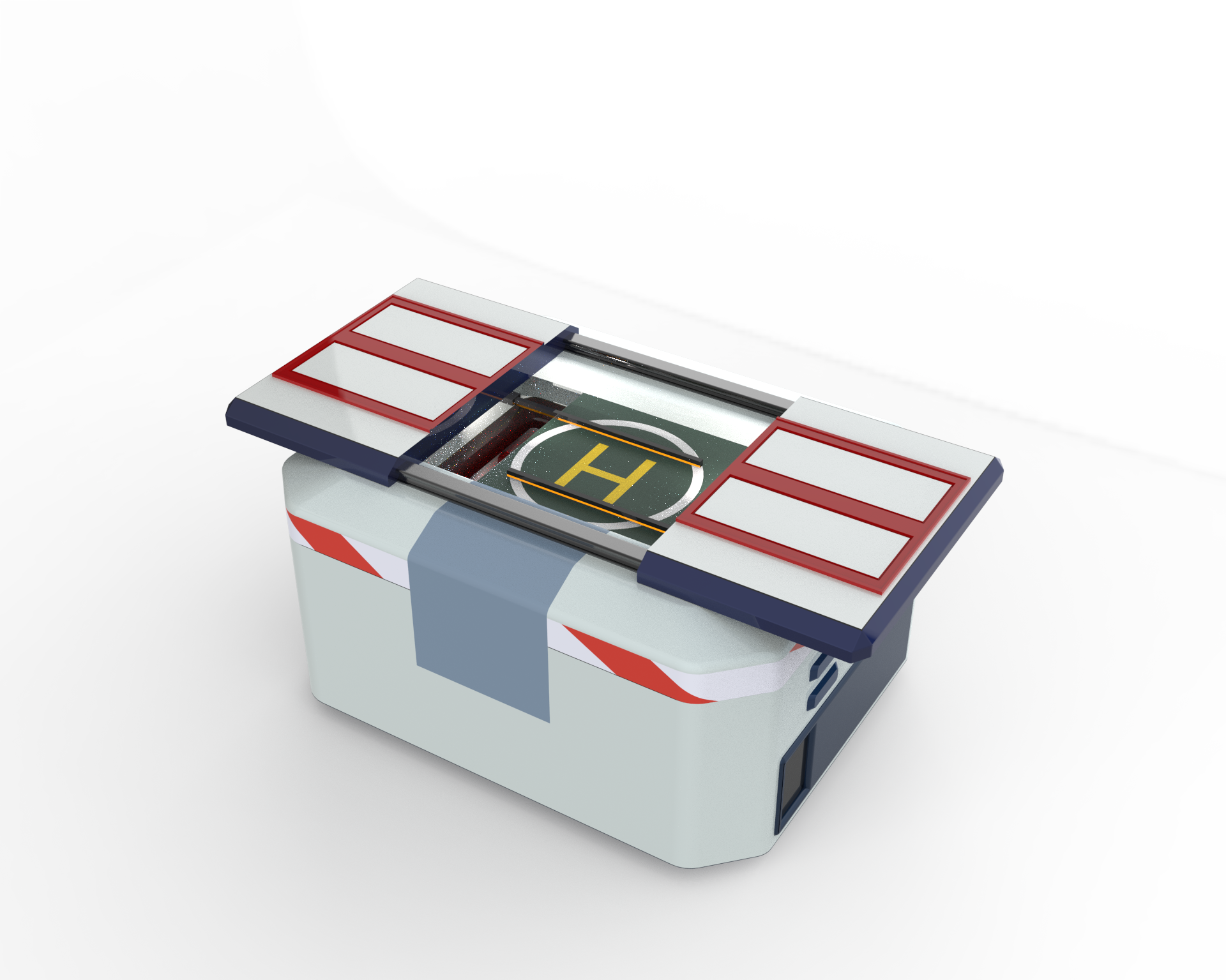 UAV，hangar，parking apron，Equipment manufacturing，