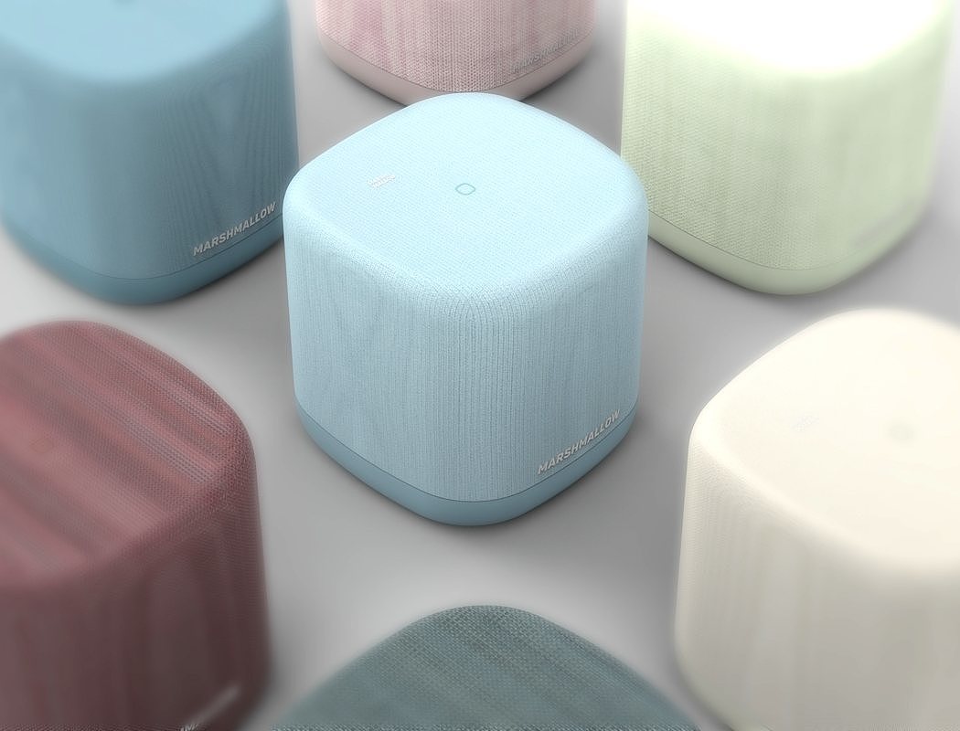 sound，speaker，Wireless audio，Cotton candy concept，