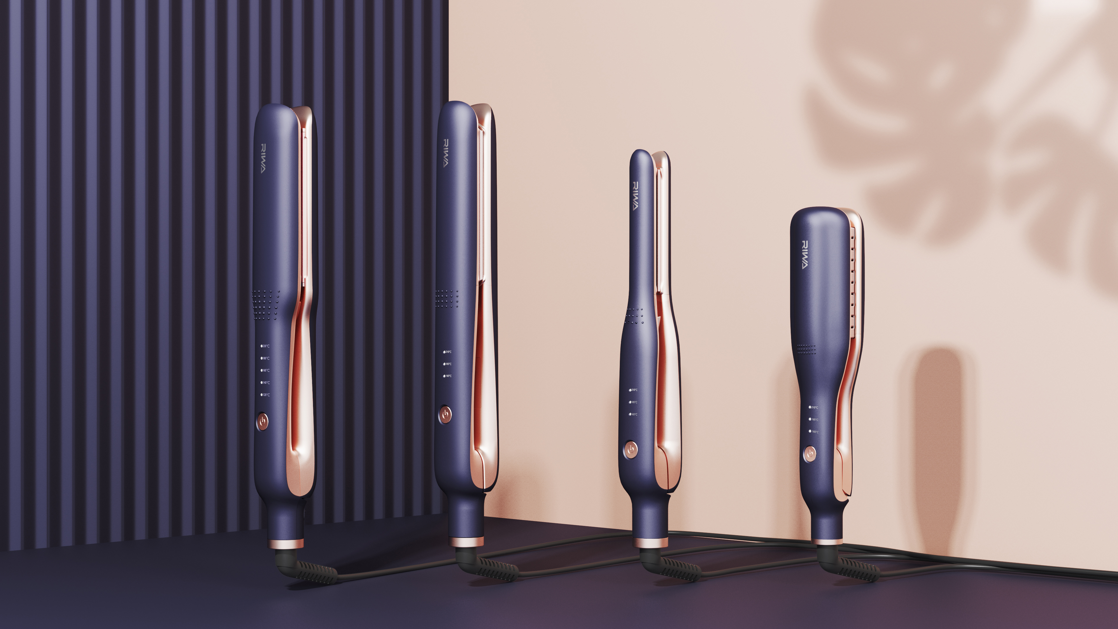 serialization，Family design，Hair curler，hair straightener，details，simple style ，originality，Appearance design，