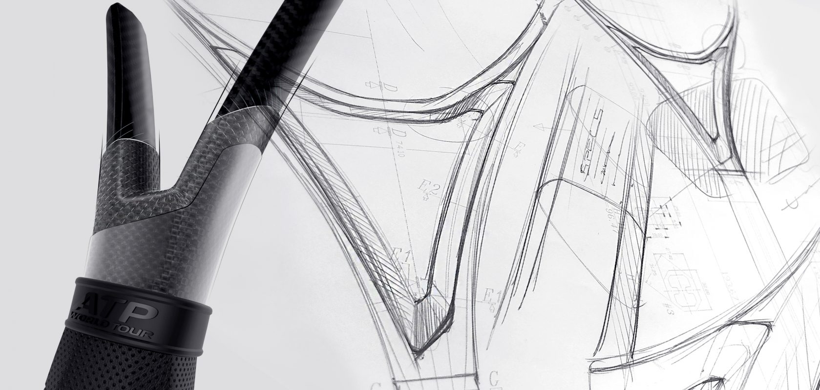 Tweener industrial design，Tennis racket，Tecnifibre ，Dmitry Medvedev ，