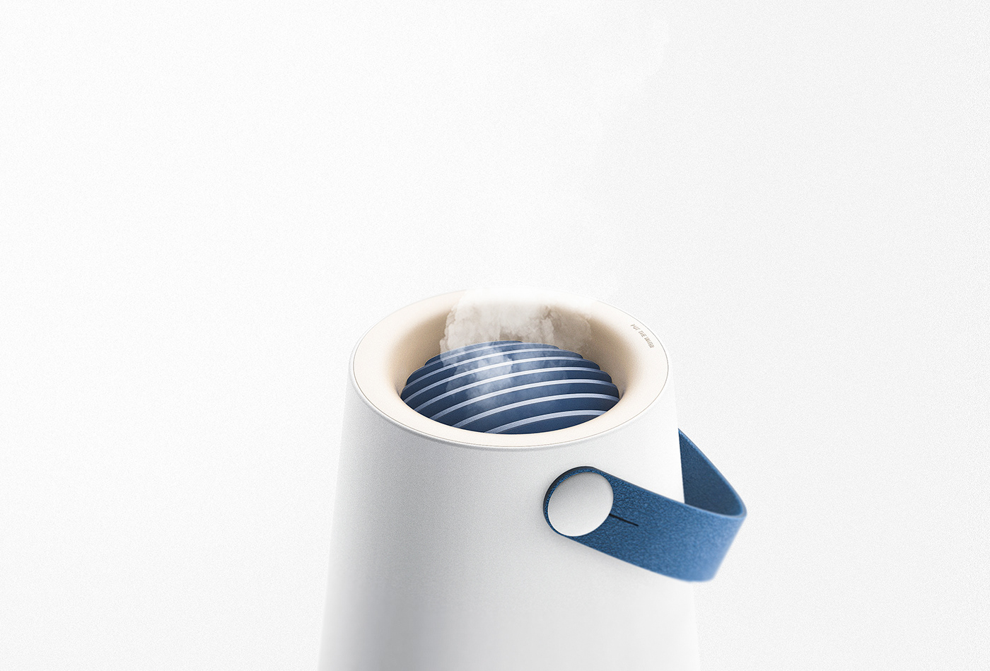 Humidifier，product design，concise，ceramics，