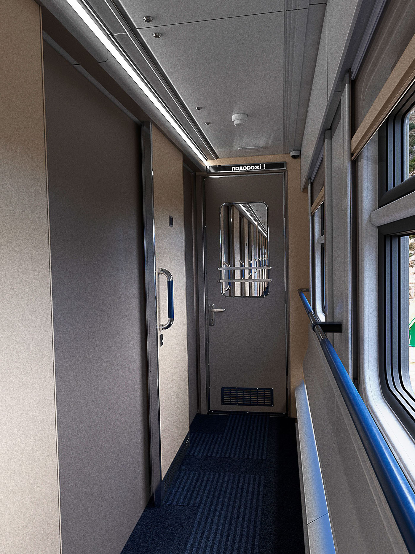 Train interior visualisation - 普象网