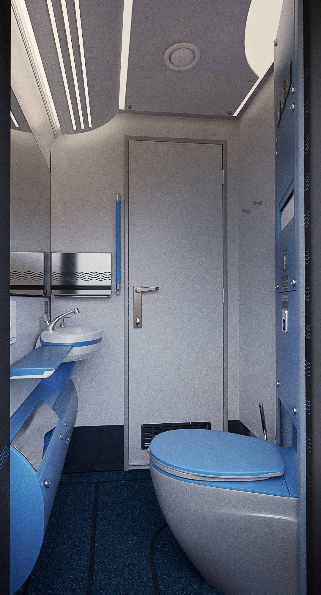 Train interior visualisation - 普象网