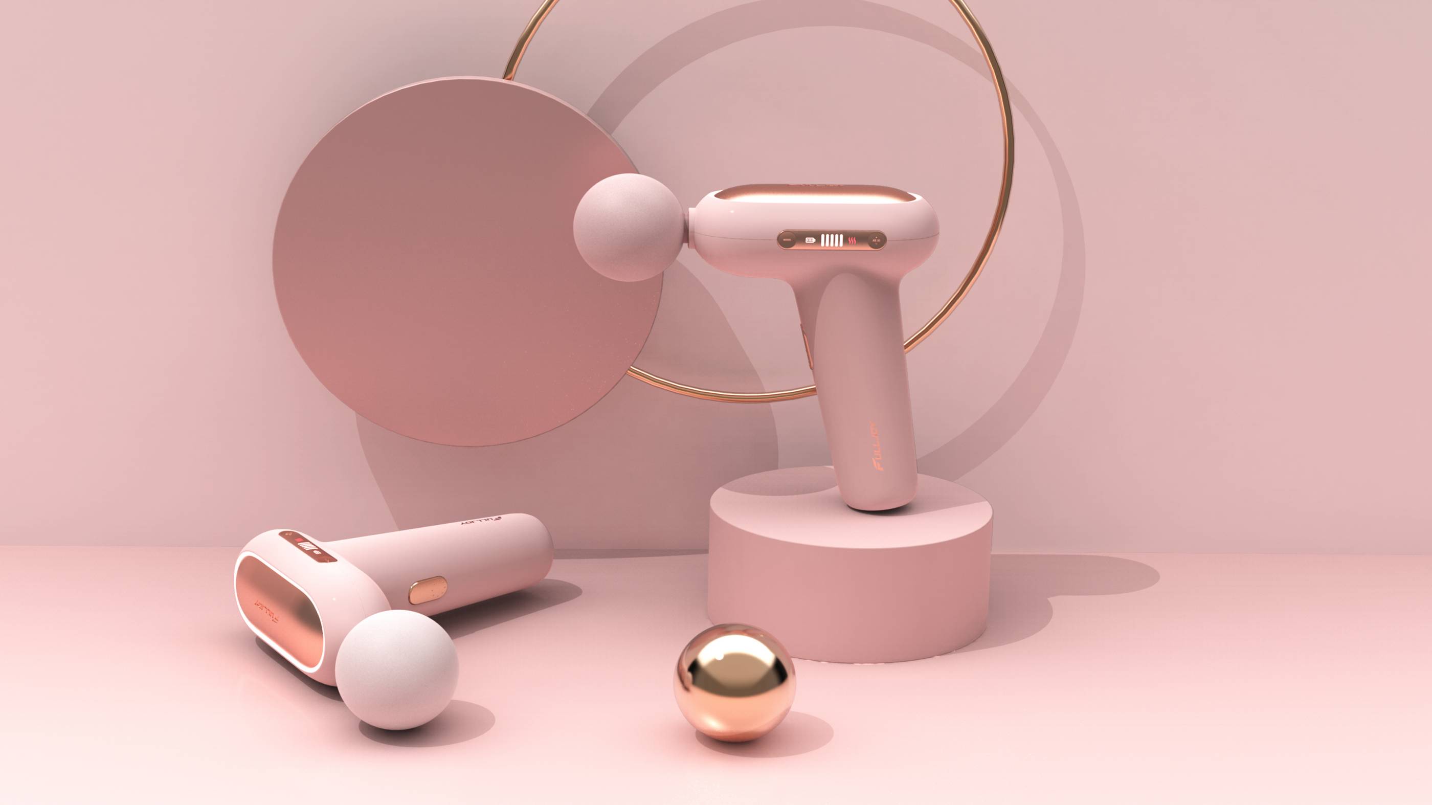 FULLJOY，Fascia gun，