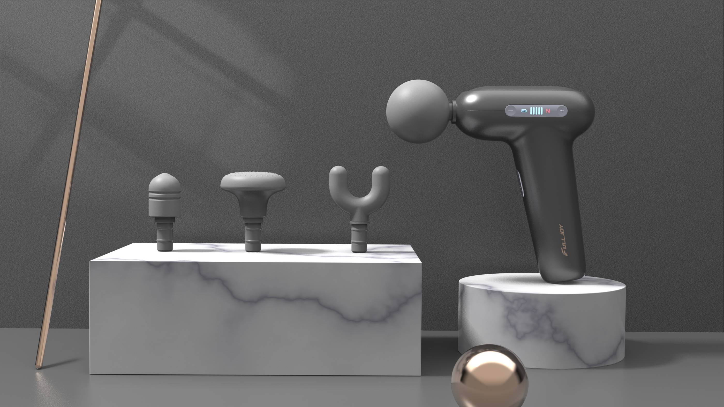 FULLJOY，Fascia gun，