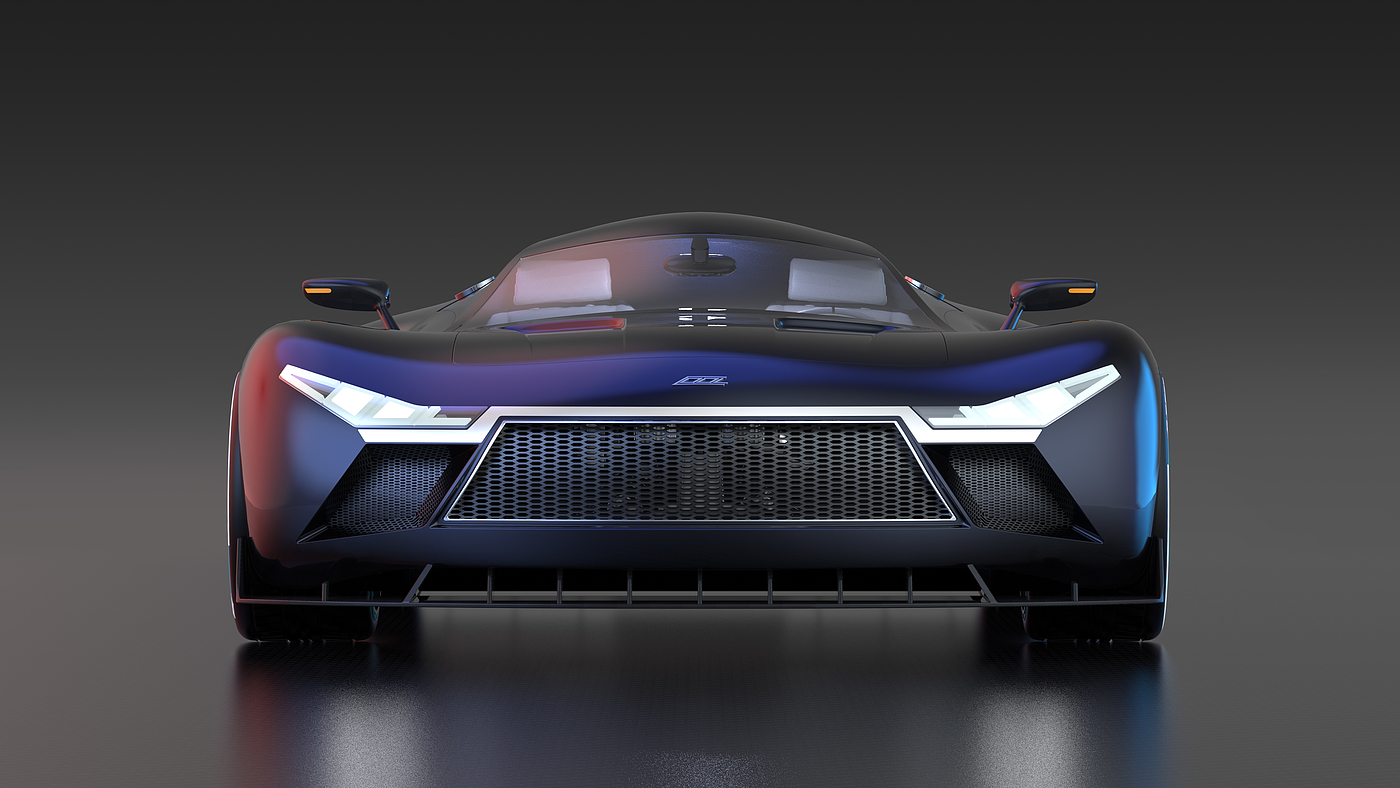 Sports car，automobile，GT sports car，Super run，Scissor doors，Wide body，Automobile design，