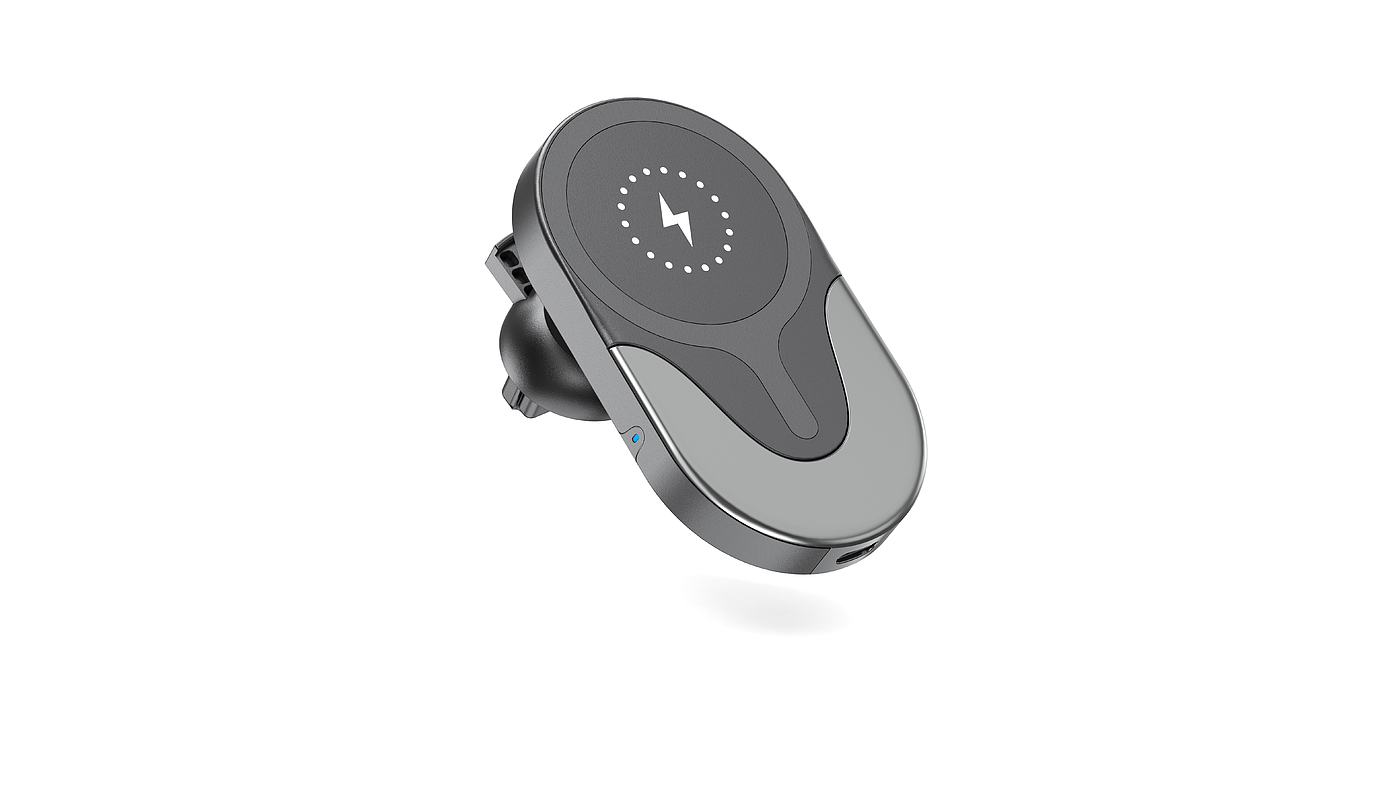 Magnetic suction wireless charging，