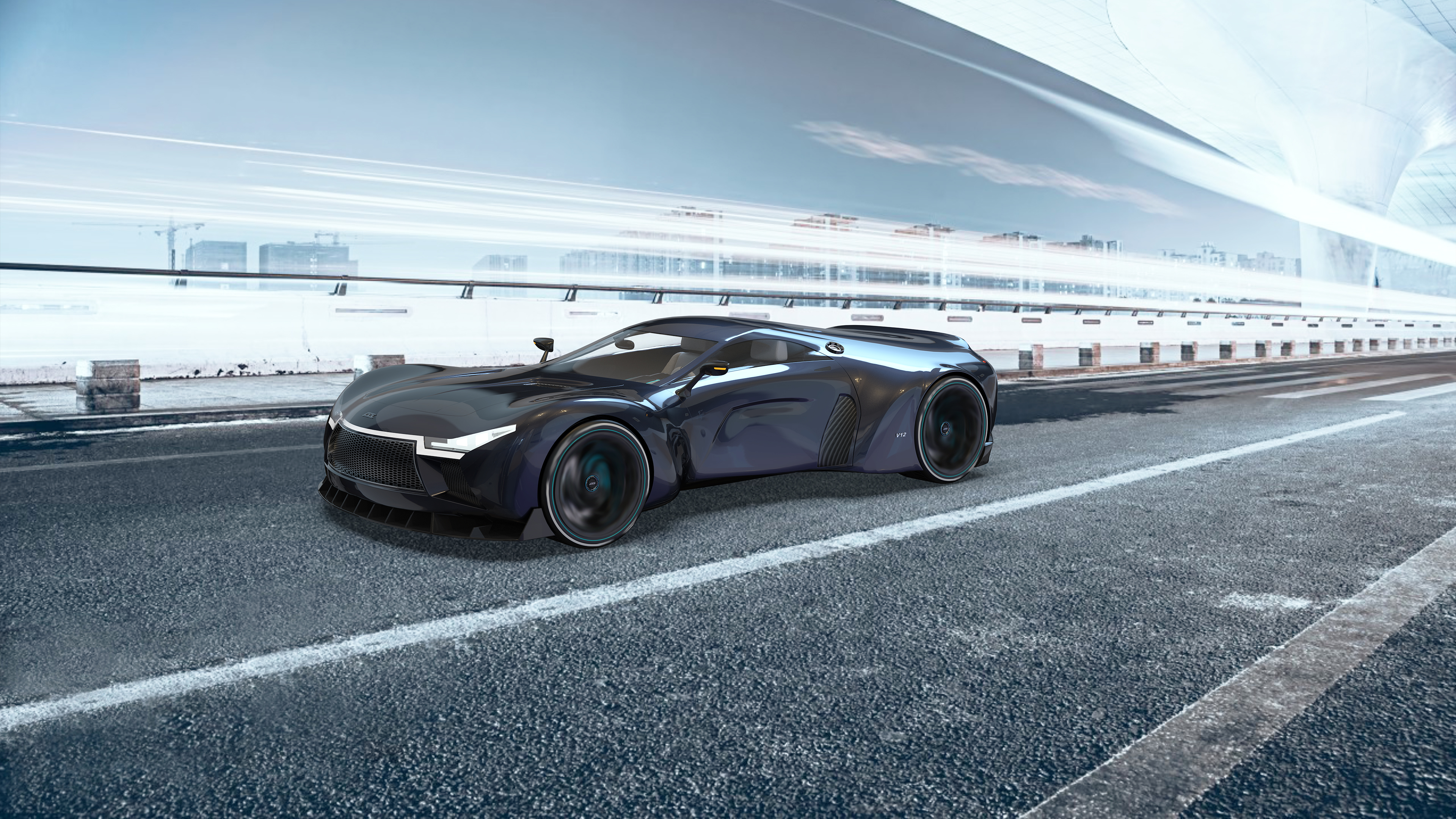 Sports car，automobile，GT sports car，Super run，Scissor doors，Wide body，Automobile design，