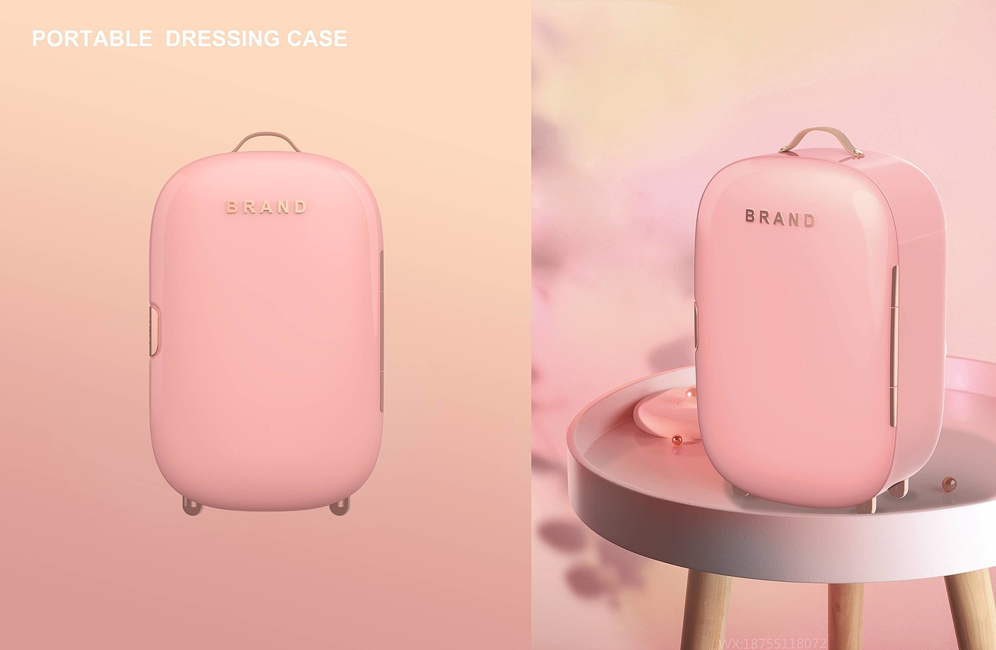 Cosmetic Case，Receive，convenient，Ultraviolet sterilization，