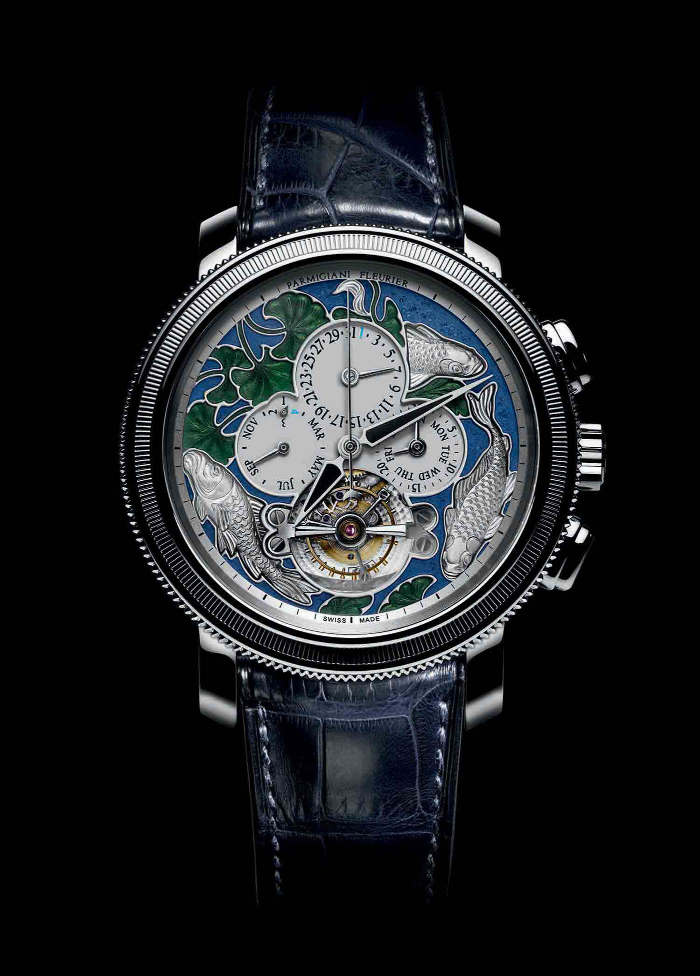 Art，carp，high-end，Pama Johnny，Wristwatch，