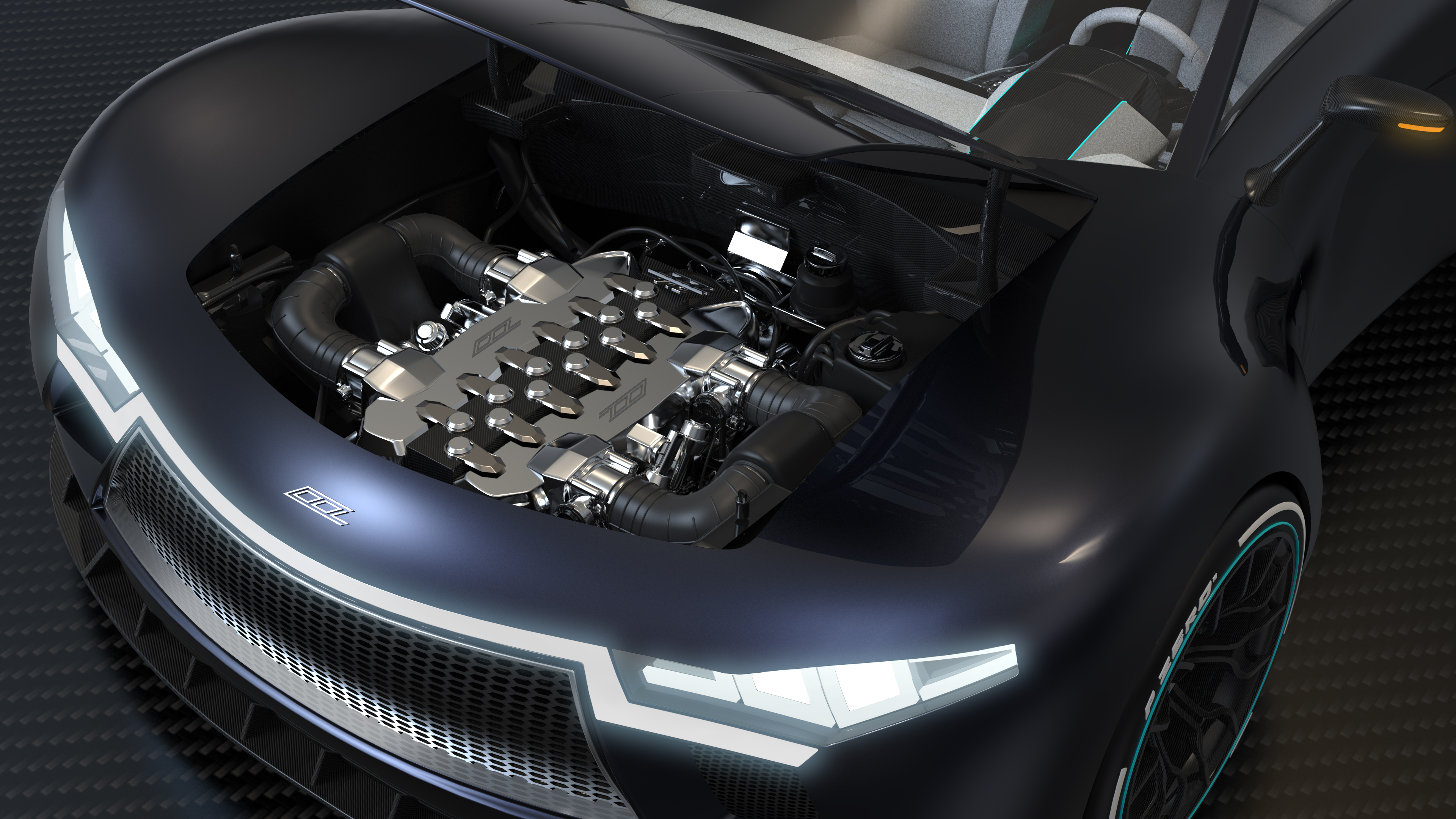 Sports car，automobile，GT sports car，Super run，Scissor doors，Wide body，Automobile design，