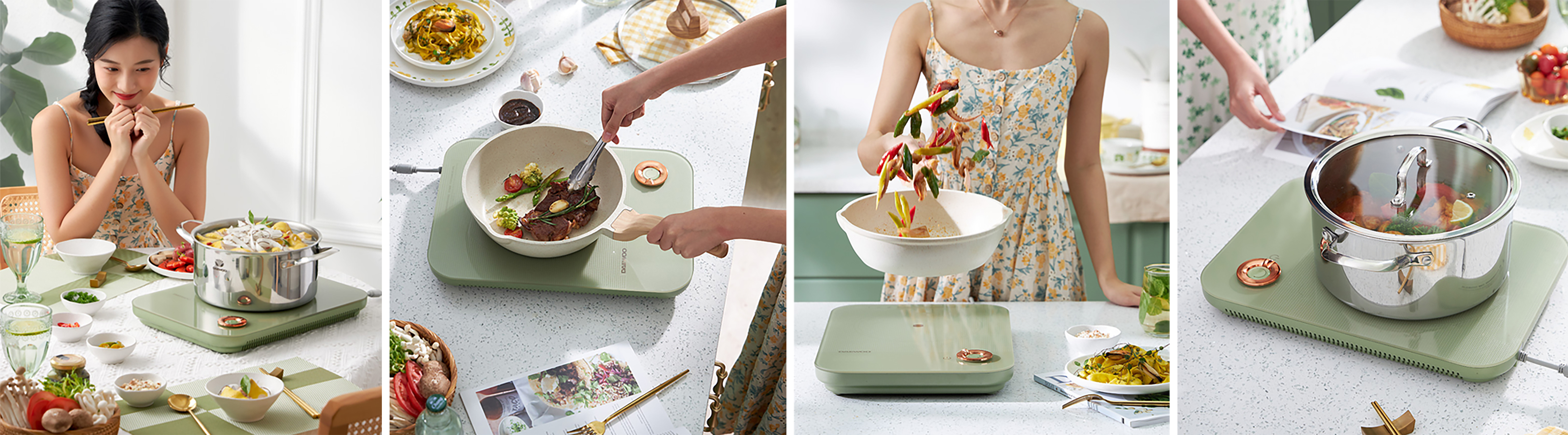 product design，Electromagnetic furnace，Kitchen appliances，Macro wing design，Product rendering，Daewoo，