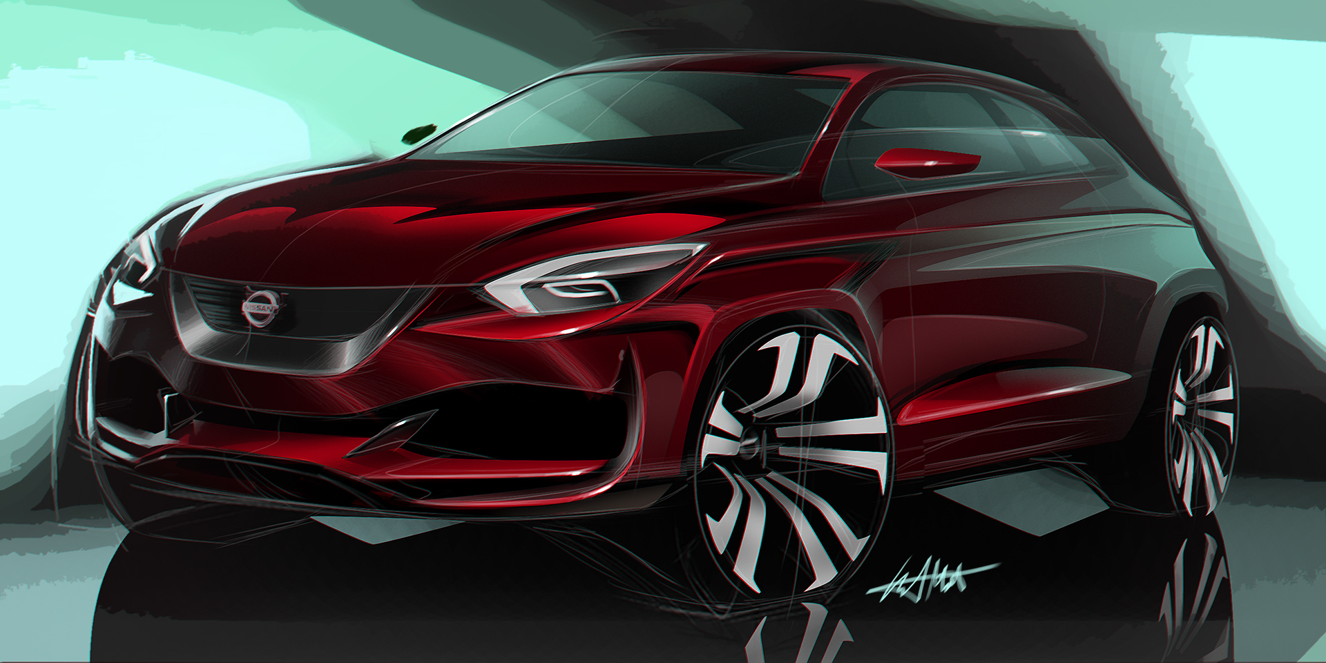 Hand drawn car，sample reels，Hand drawn，