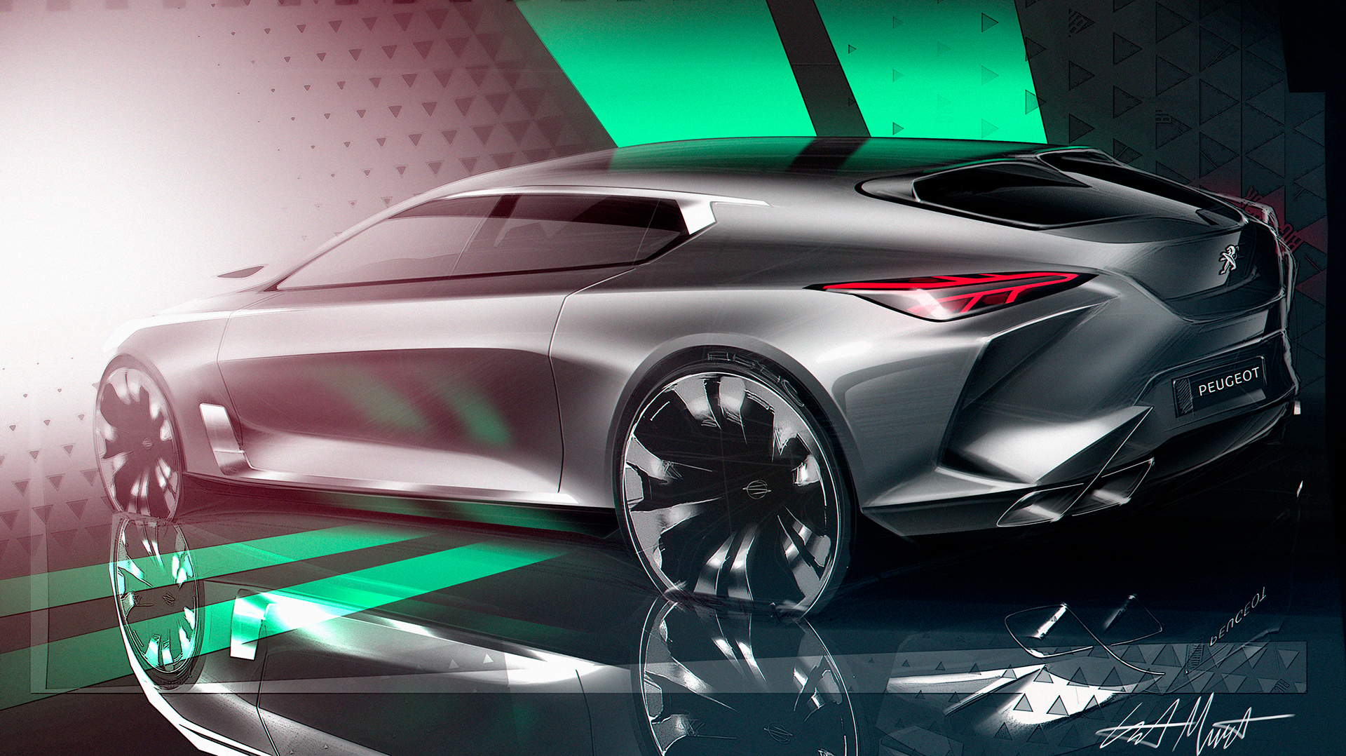 Hand drawn car，sample reels，Hand drawn，