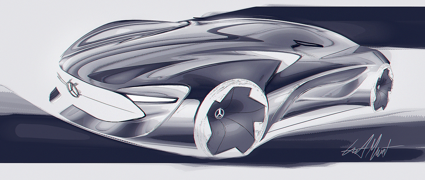 Hand drawn car，sample reels，Hand drawn，