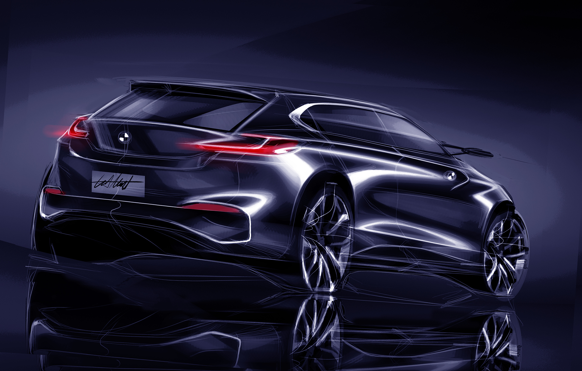 Hand drawn car，sample reels，Hand drawn，