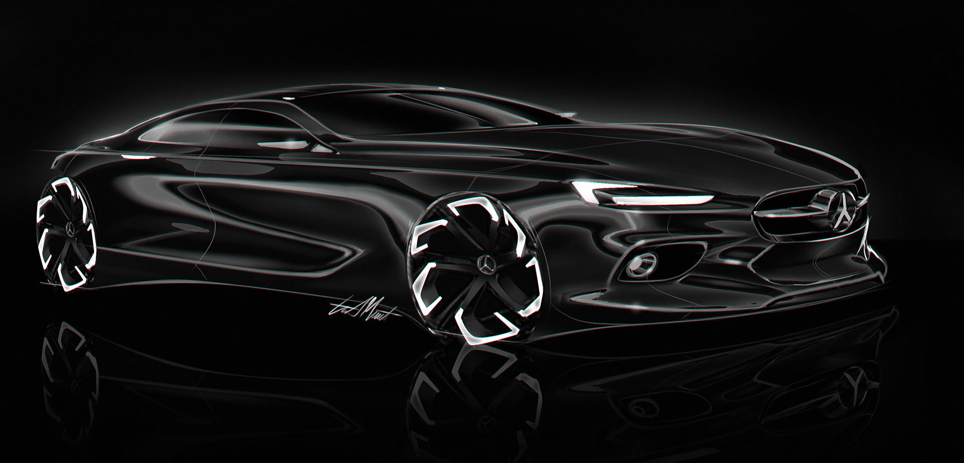 Hand drawn car，sample reels，Hand drawn，