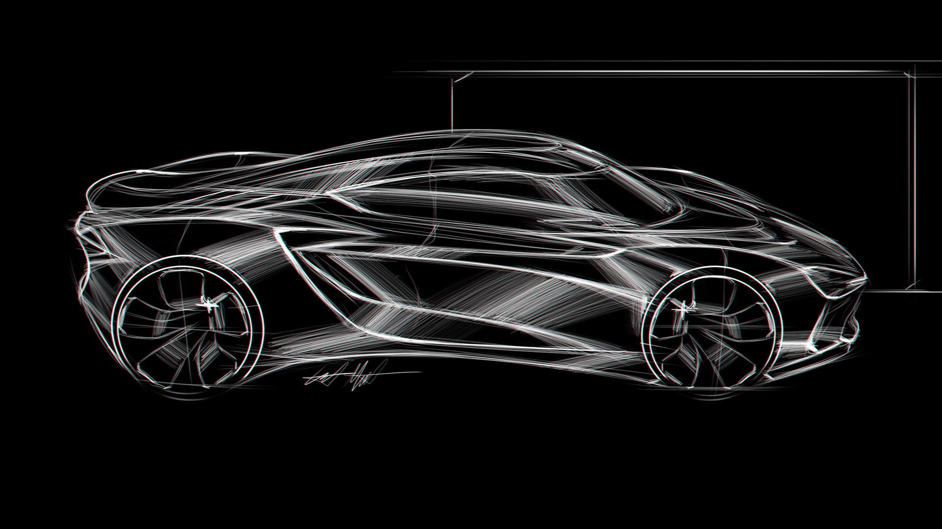 Hand drawn car，sample reels，Hand drawn，