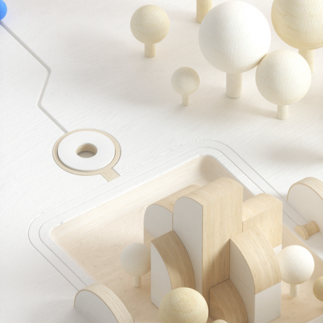 c4d，Google，animation，