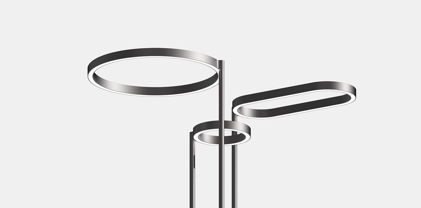 lighting，Minimalist，modularization，Floor lamp，