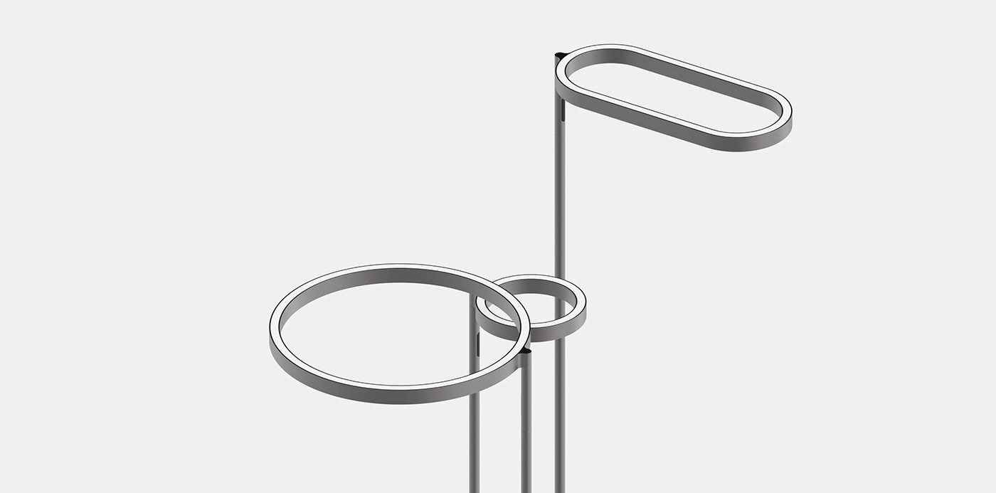 lighting，Minimalist，modularization，Floor lamp，