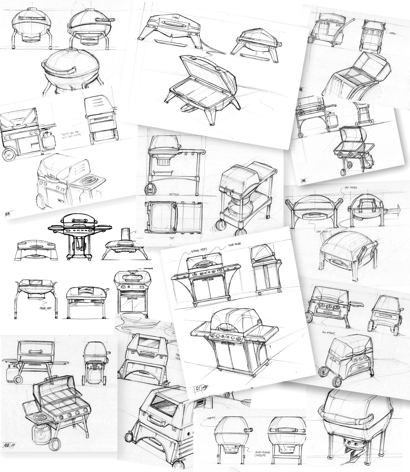 idea，sample reels，Brainstorm，Hand drawn，