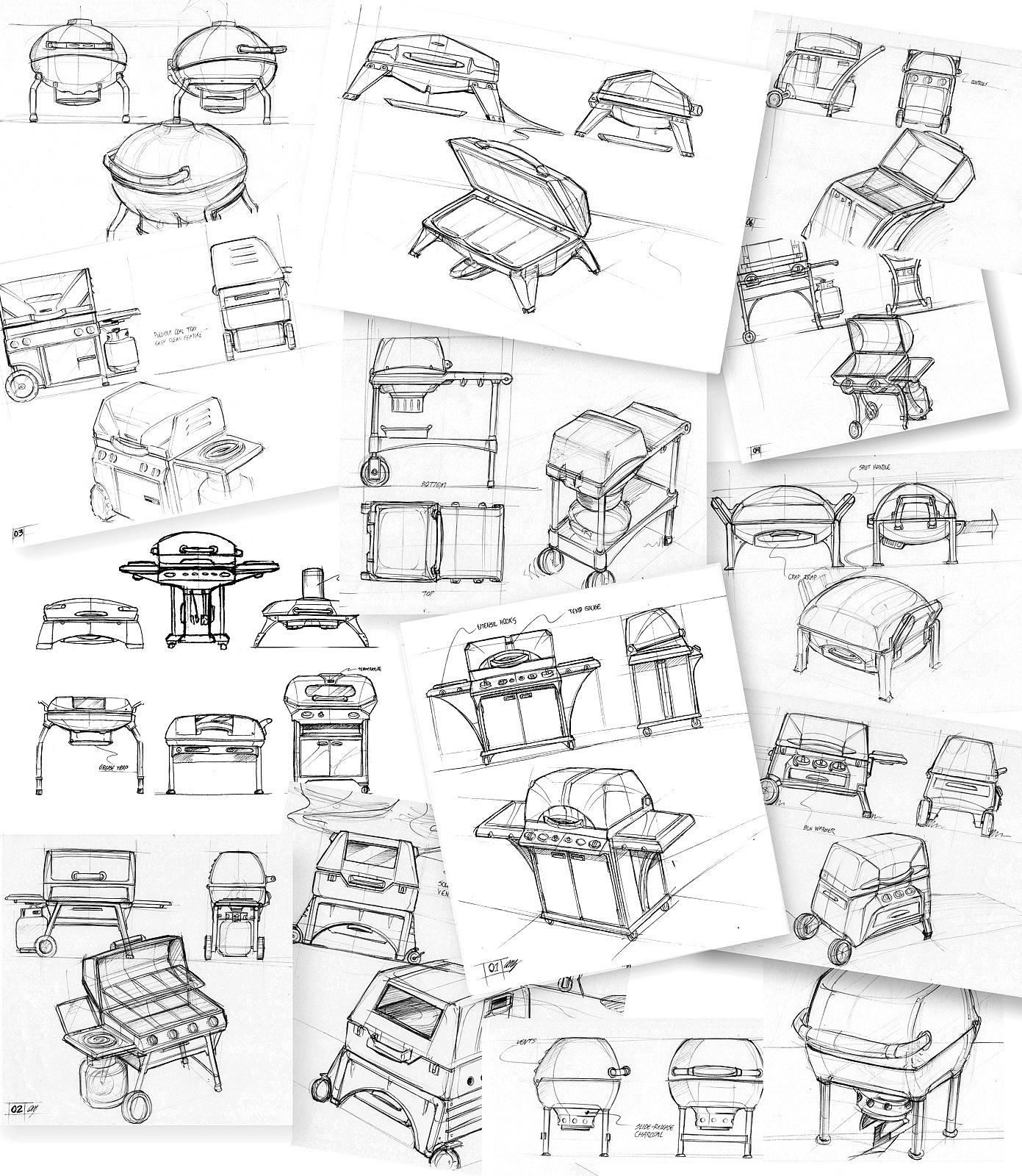 idea，sample reels，Brainstorm，Hand drawn，