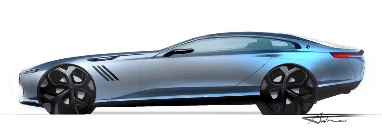 Hand drawn，Sports car，automobile，Benz，audi，