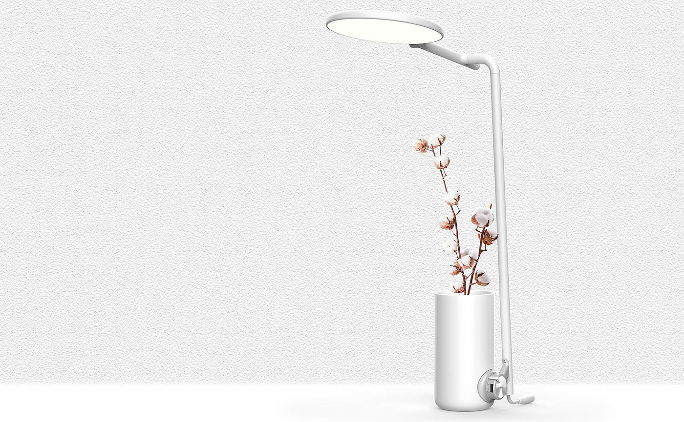 lamp，Desk lamp，pen container，flower arrangement，product design，industrial design，