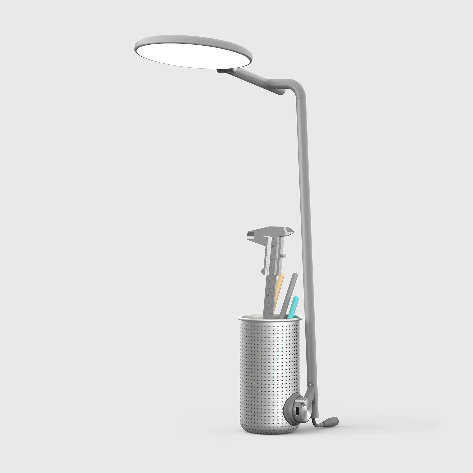 lamp，Desk lamp，pen container，flower arrangement，product design，industrial design，