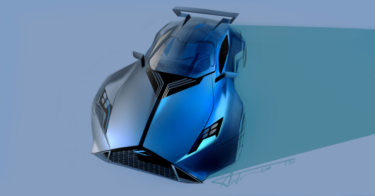 Hand drawn，Sports car，automobile，Benz，audi，