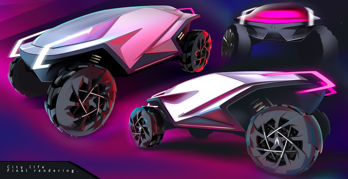 Concept car，Ubee ，cross-country，