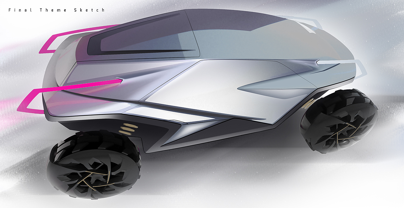 Concept car，Ubee ，cross-country，
