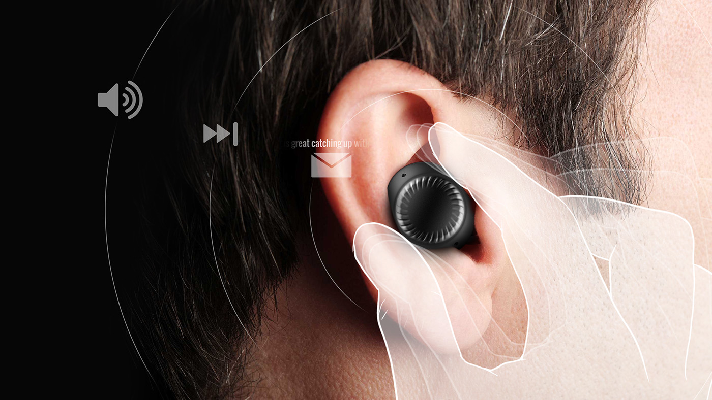 headset，wireless，black，