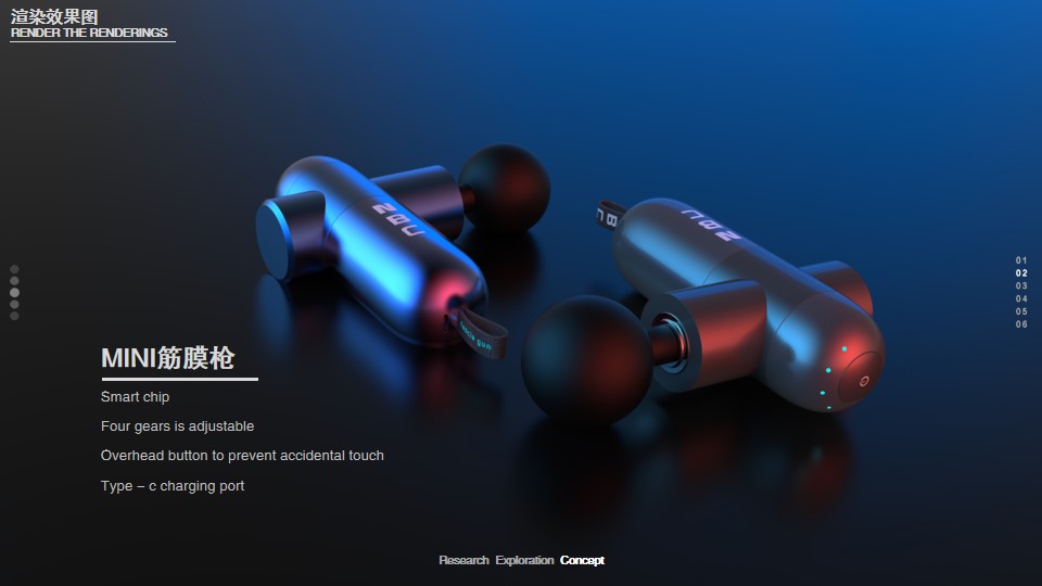 sample reels，Collection of industrial design works，Product design collection，GT sports car，Fascia gun，Bicycle，Scraping instrument，