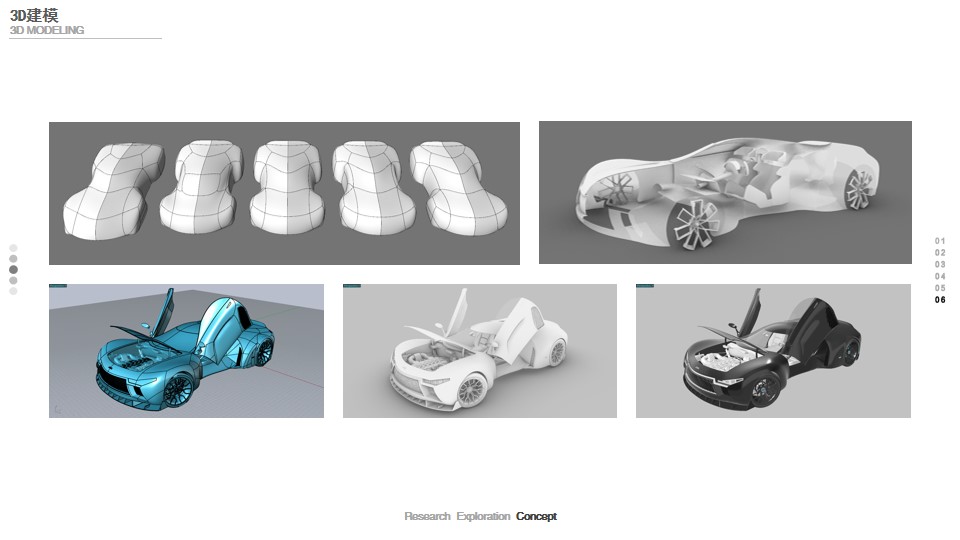sample reels，Collection of industrial design works，Product design collection，Sports car，GT sports car，Floor lamp，Coat rack，Bicycle，