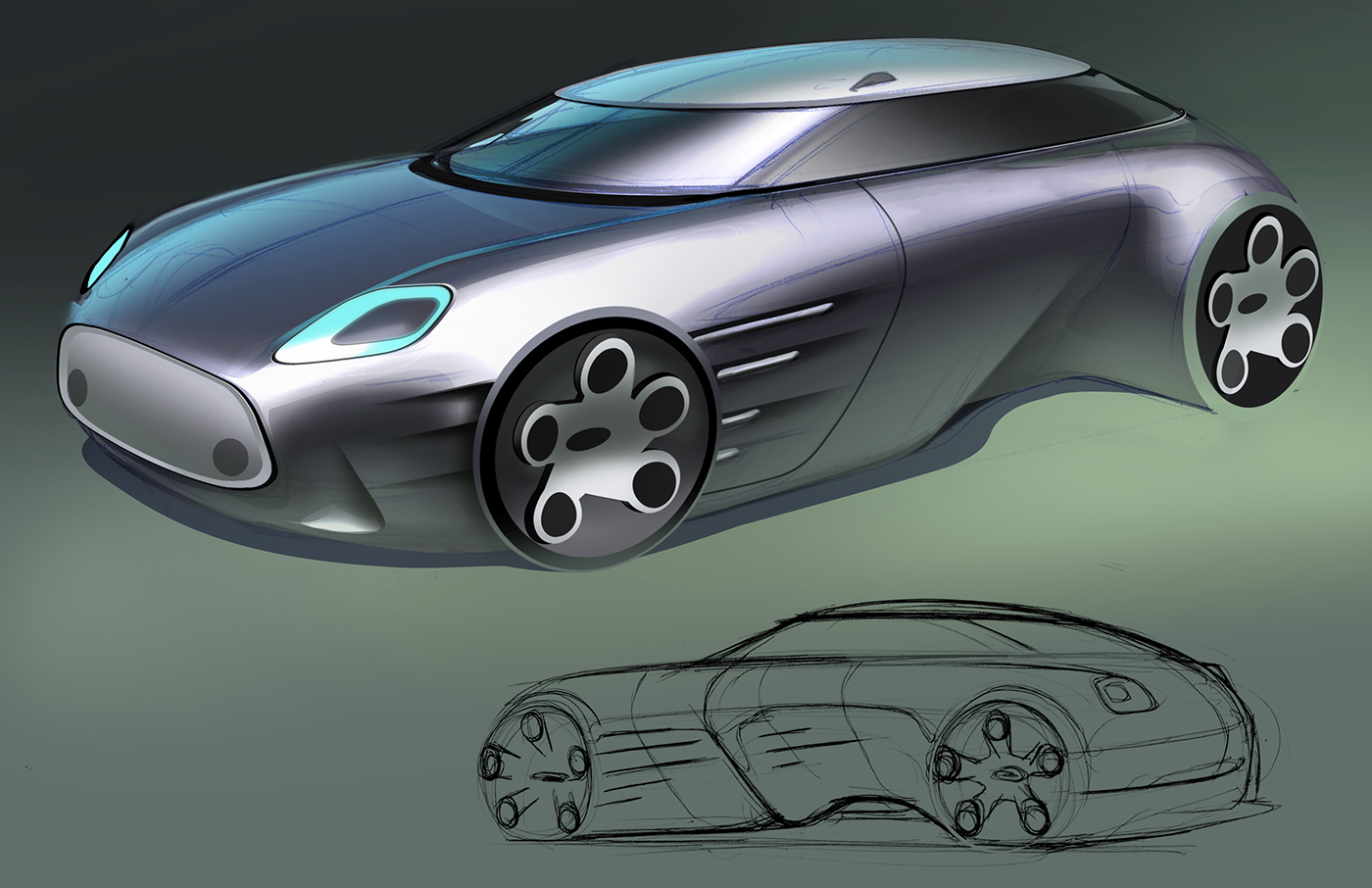 Ubee ，Concept car，Cool，