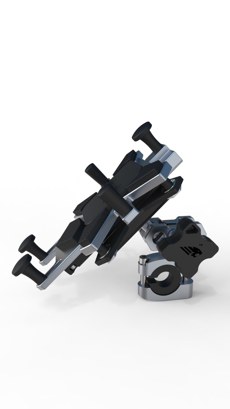 Motorcycle rider，Mobile phone bracket，locomotive，cross-country，shock absorption，magnetic suspension，