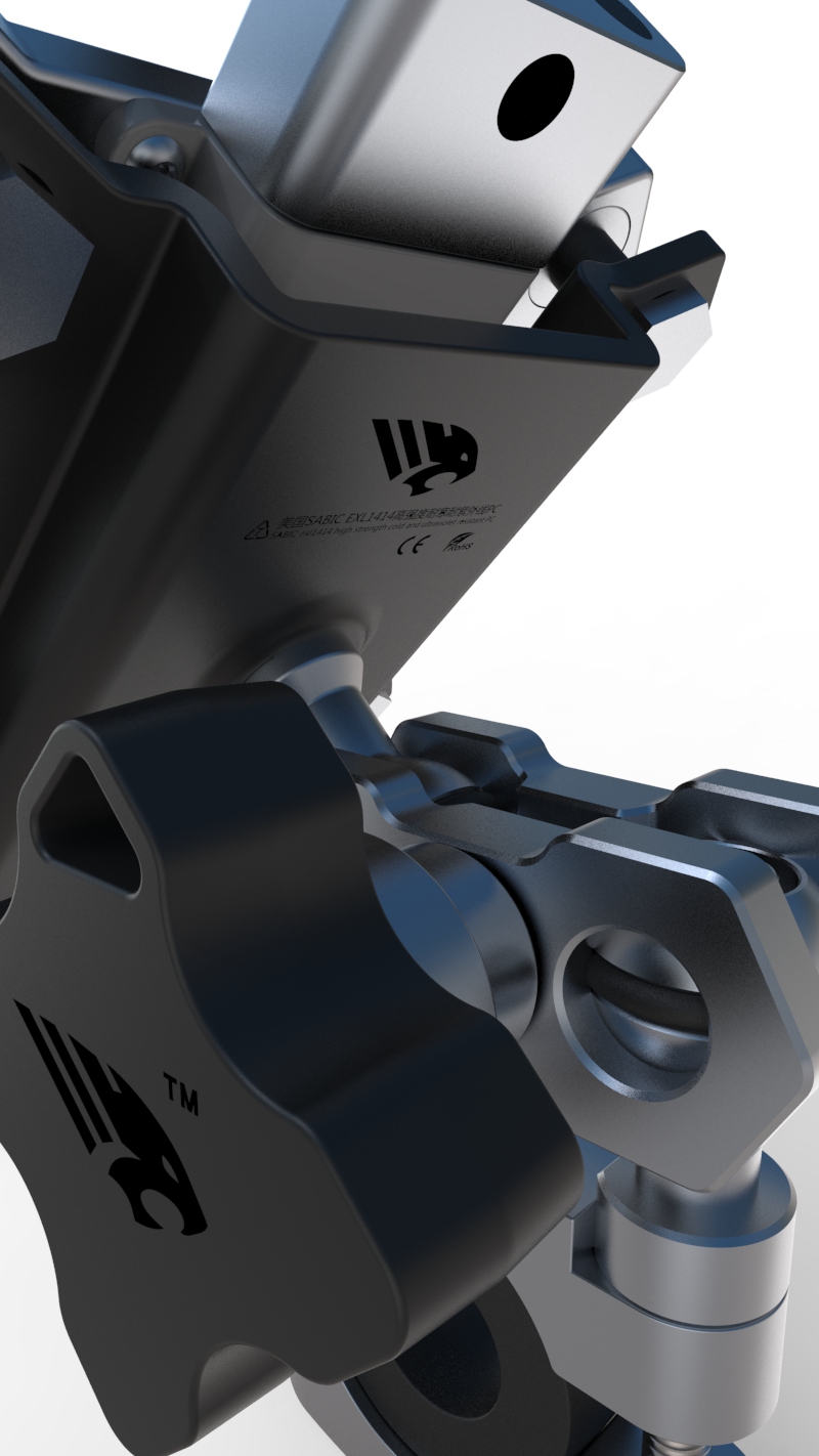 Motorcycle rider，Mobile phone bracket，locomotive，cross-country，shock absorption，magnetic suspension，